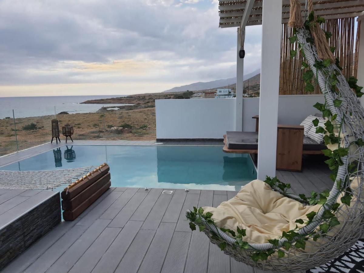 Tramonto Luxury Villa No2 - Breathtaking Sunset View Foiníkion Eksteriør billede