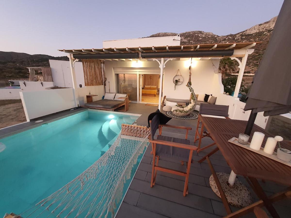 Tramonto Luxury Villa No2 - Breathtaking Sunset View Foiníkion Eksteriør billede