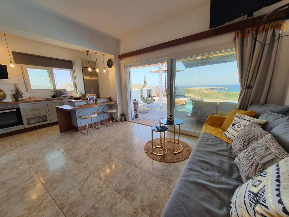 Tramonto Luxury Villa No2 - Breathtaking Sunset View Foiníkion Eksteriør billede
