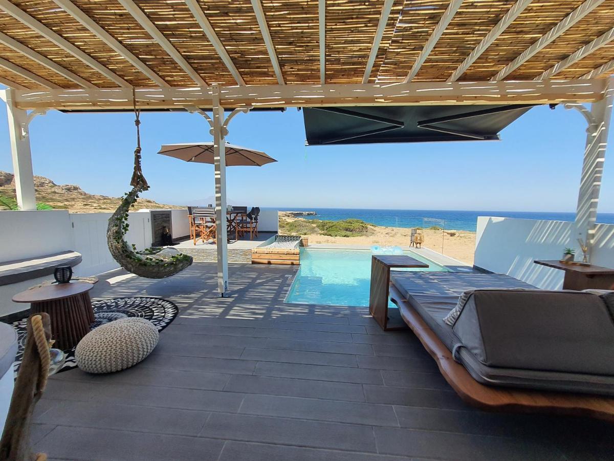 Tramonto Luxury Villa No2 - Breathtaking Sunset View Foiníkion Eksteriør billede