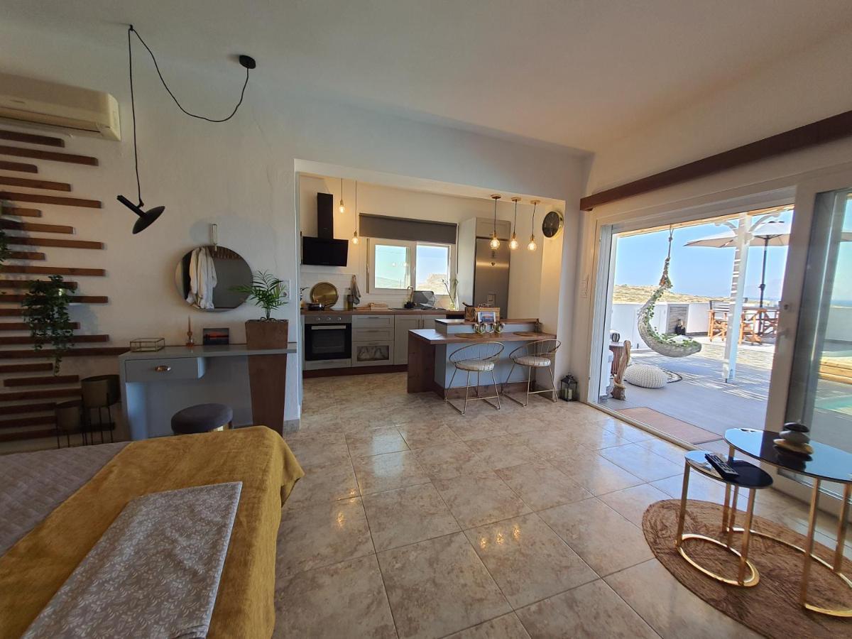 Tramonto Luxury Villa No2 - Breathtaking Sunset View Foiníkion Eksteriør billede