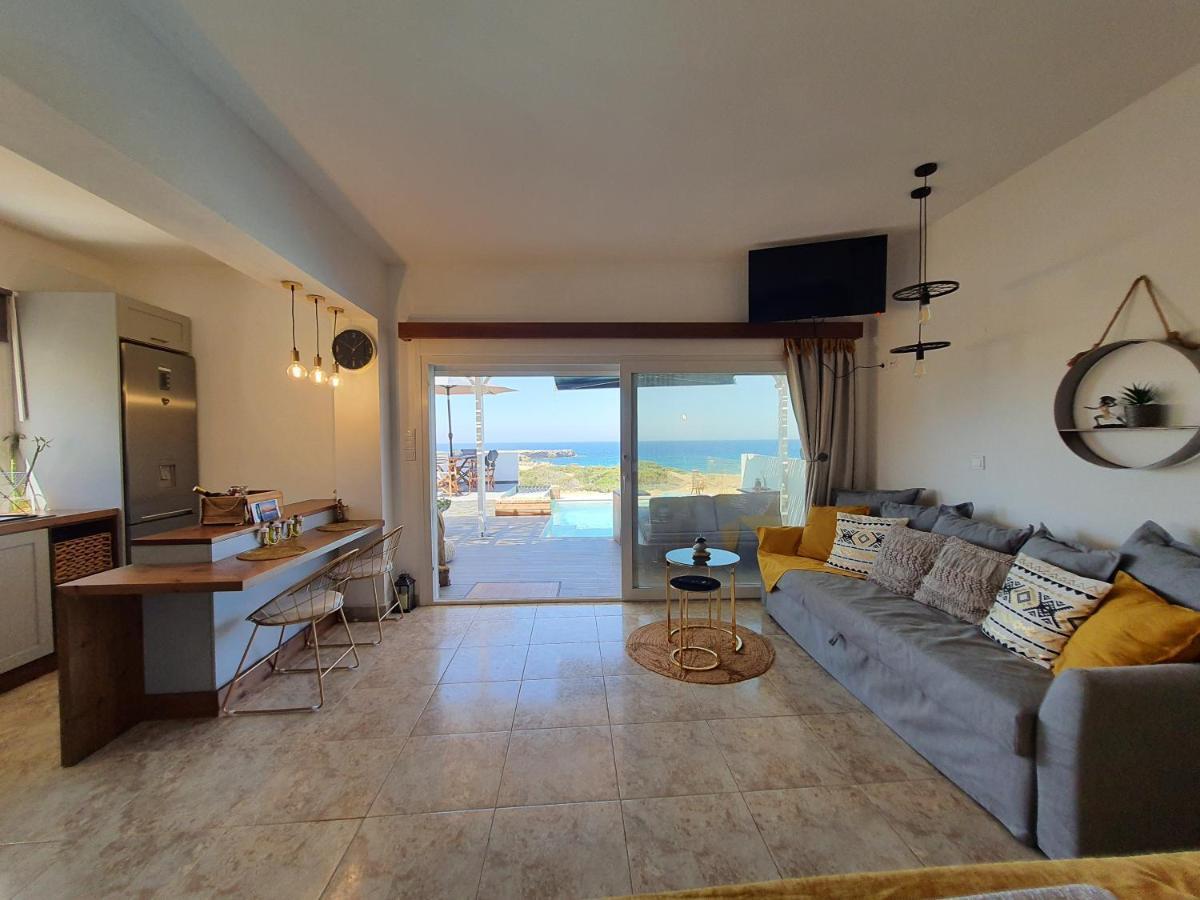 Tramonto Luxury Villa No2 - Breathtaking Sunset View Foiníkion Eksteriør billede