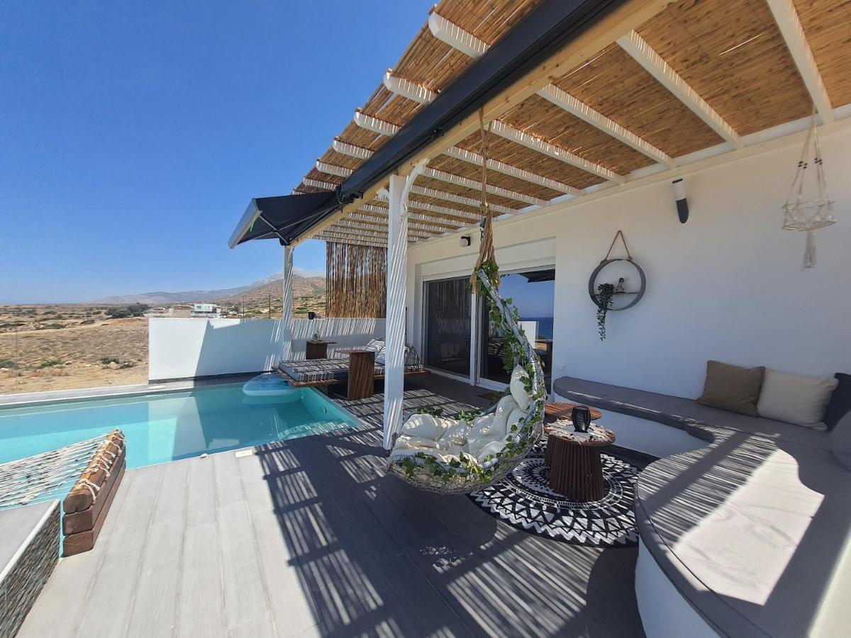 Tramonto Luxury Villa No2 - Breathtaking Sunset View Foiníkion Eksteriør billede